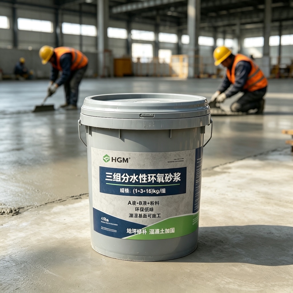 衡南三组份水性环氧砂浆